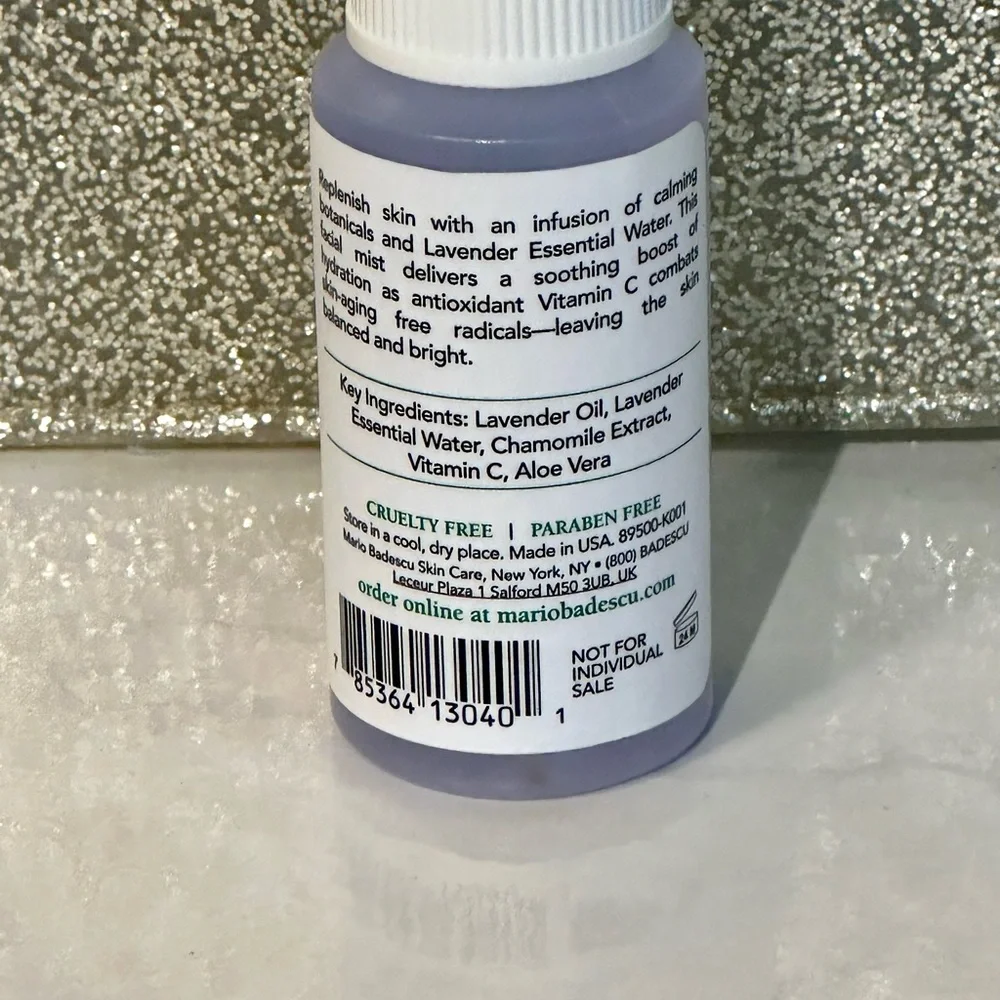 5 for $25 item 🌺 Mini Mario Badescu Facial Spray with Aloe Chamomile Lavender
